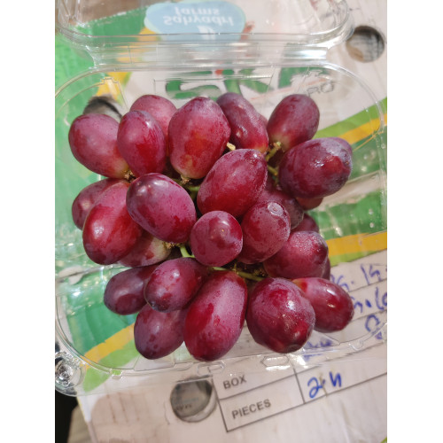 Red grapes seedless super sweet imported 1 box ( 400 g )